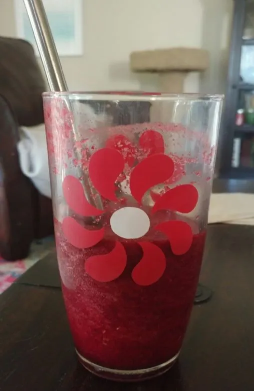 Roher grüner Rüben-Smoothie Vitamix