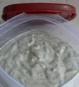 Zitronen-Tofu-Dill-Sauce