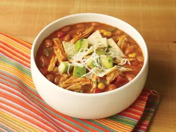 Hühnchen Tortilla Suppe