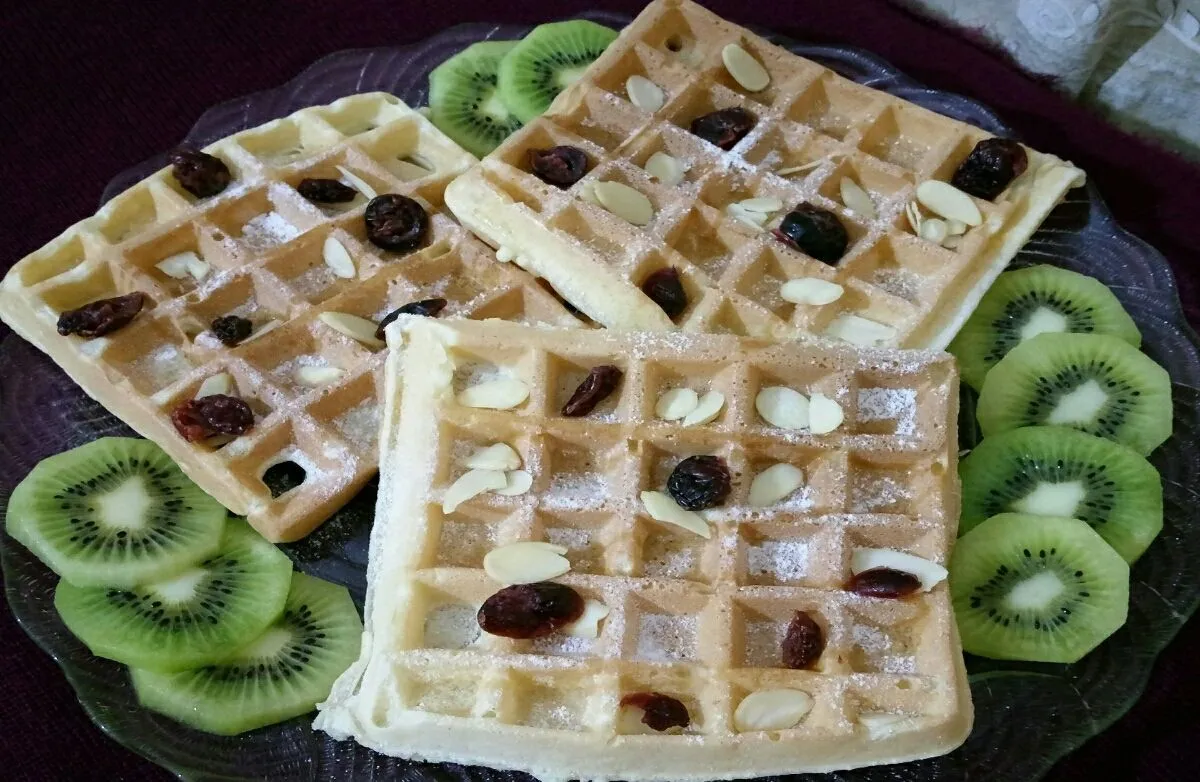 Vanille-Waffeln
