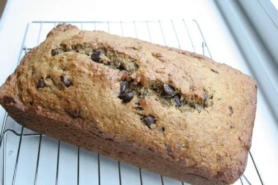 Bananenbrot mit Schokoladenstückchen
