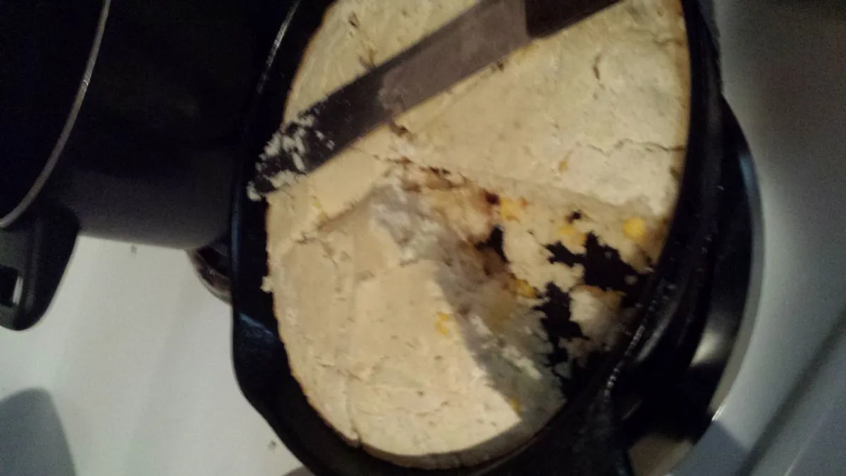 Veganer Maisbrot, ohne Öl