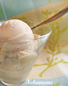 Cremige Bananeneiscreme