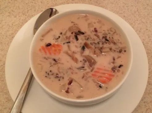 Wildreissuppe (vegetarisch)