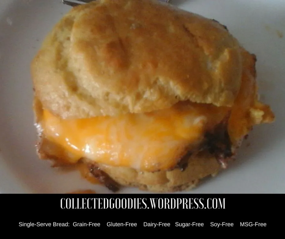 Getreidefreier Einzelportion-Brot-Ersatz