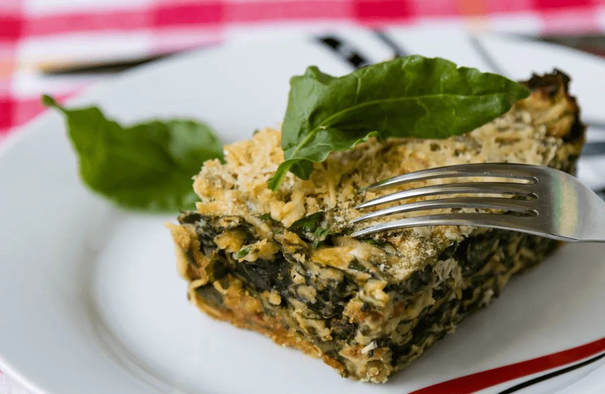 Käse-Spinat-Quadrate