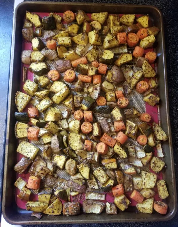 Geröstetes Gemüse