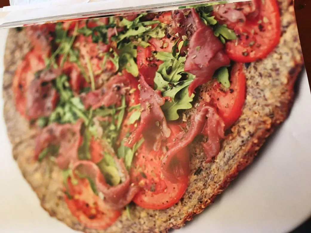 Auberginen-Pizzaboden