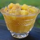 Ananas-Pfannkuchen-Topping