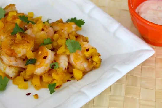 Leichte Bang Bang Garnelen