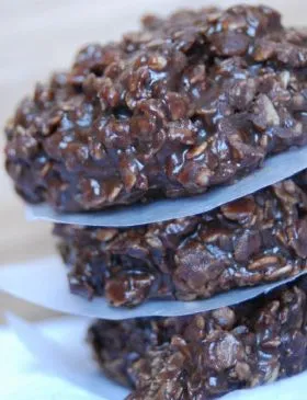 Gesunde No-Bake-Cookies