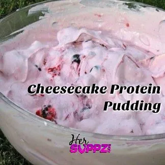 HerSUPPZ Cheesecake Proteinpudding