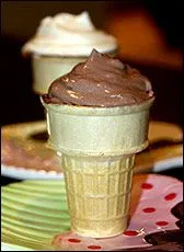 Schokoladenmousse-Tüte