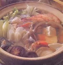 Yosenabe Japanischer Meeresfrüchte-Topf