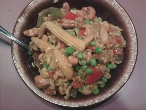 Cashew-Reis-Paella