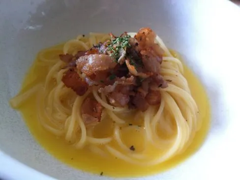 Low Fat Spaghetti Carbonara