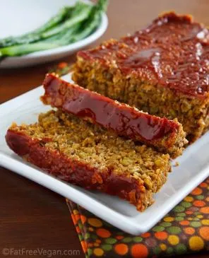 Veganer Linsenbraten