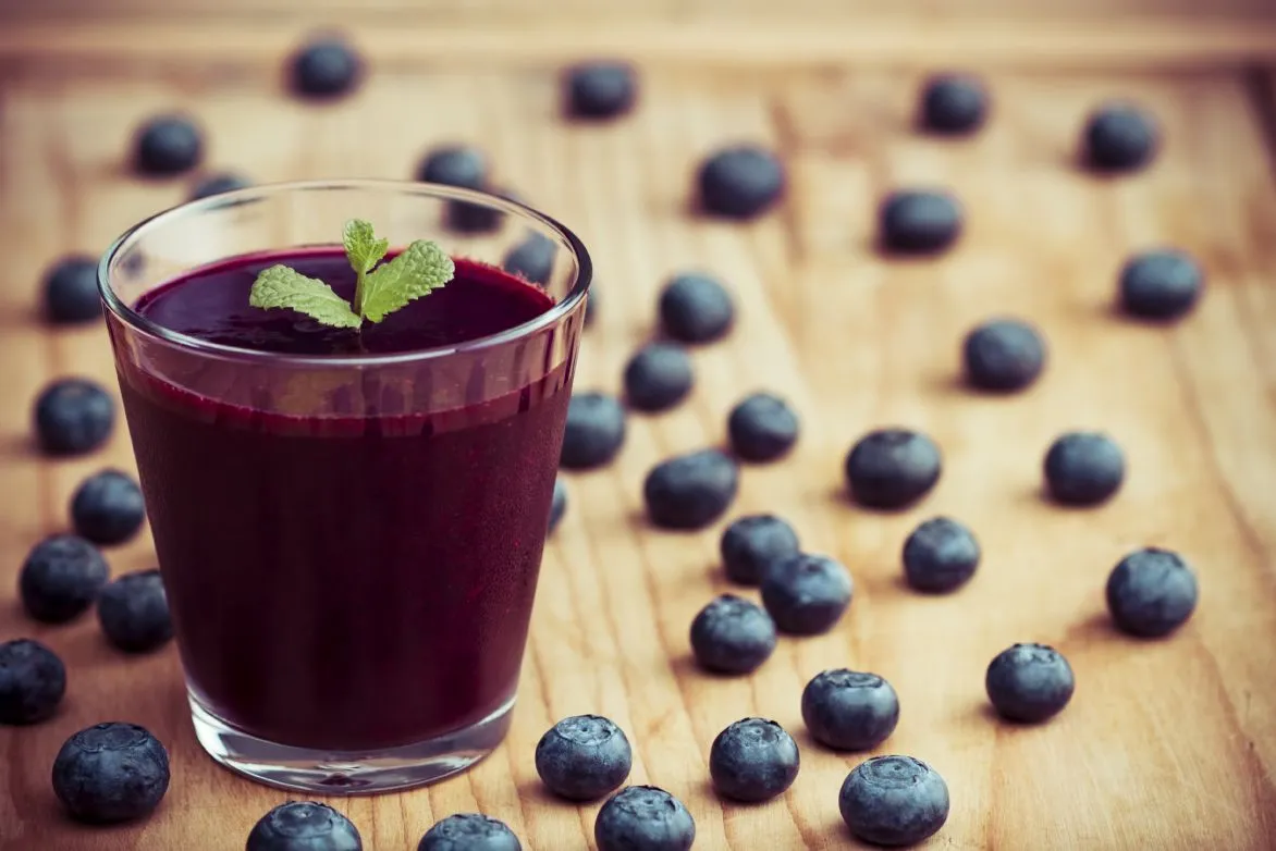 Blaubeer-Smoothie