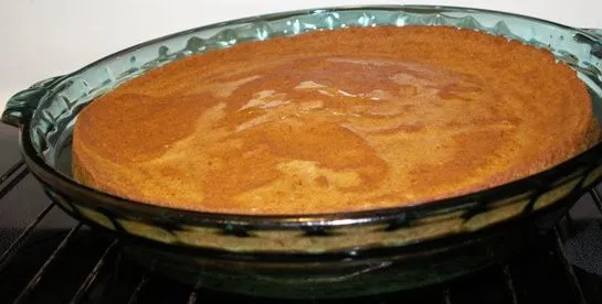 Selbstkrustenkürbiskuchen