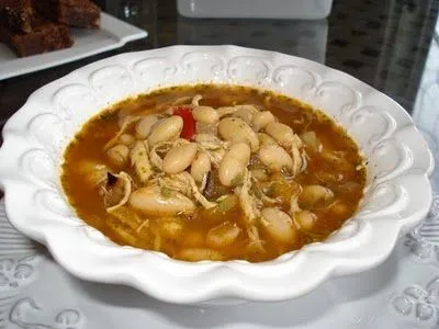 Weißes Hühnchen-Chili