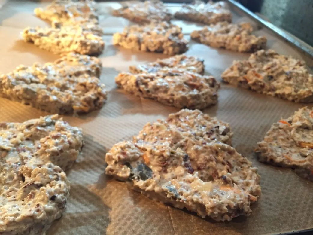 Fluffige zuckerfreie Haferkekse