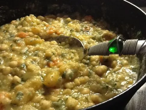 Weiße Bohnenstoup für Knoblauchliebhaber!