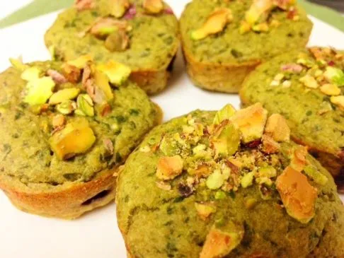 Grüne Muffins