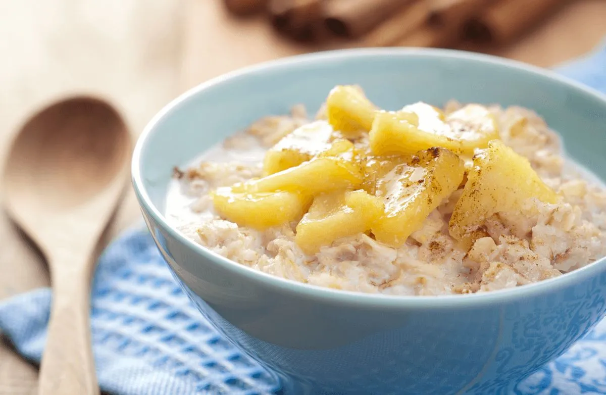 Apfel-Zimt Haferbrei aus dem Slow Cooker