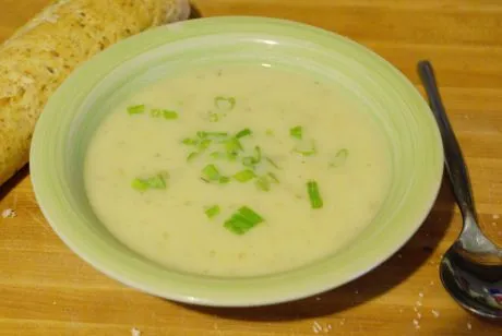 Kartoffel-Lauch-Suppe / Potage Parmentier