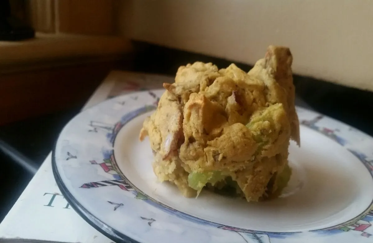 Vegane Frittata mit Füllung