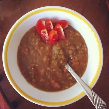 Erbsensuppe (Vegetarisch)