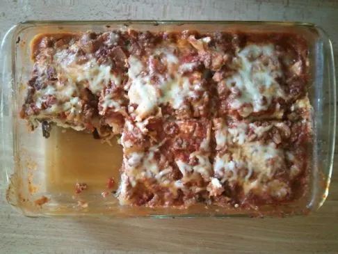Kimichelle's Leichte Auberginen-Lasagne