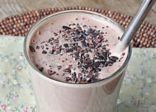 Schokoladen-Erdnussbutter-Bananen-Smoothie