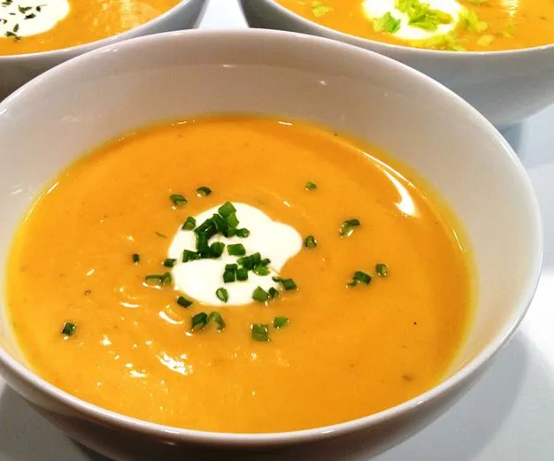 Butternut-Suppe, milchfrei