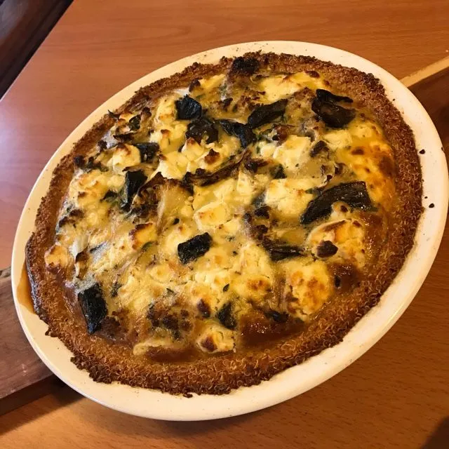 Blumenkohl-Pilz-Quiche