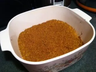 Gebackenes Kürbis-Pie-Haferflocken