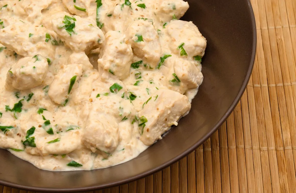 Hühnchen-Enchilada-Stil für den Slow Cooker