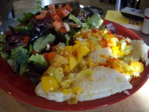 Pfirsichkompott mit Swai