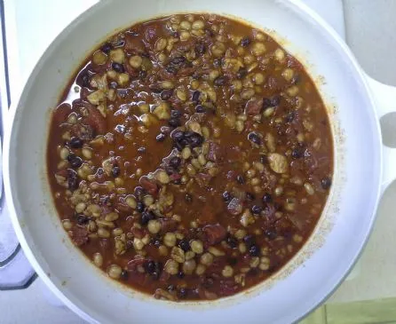 Weißes Bohnen-Hühnchen-Chili