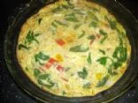 Spinat- und Paprika-Frittata (South Beach)