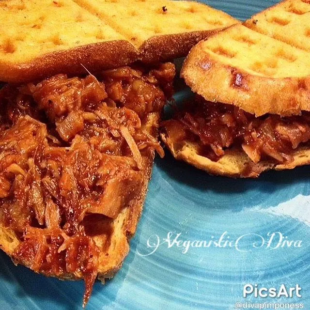 Bar-b-Que Jackfruit "aka" Vegane Pulled Pork Füllung