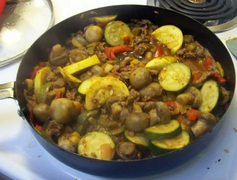 Zucchini-Rindfleisch Gino!