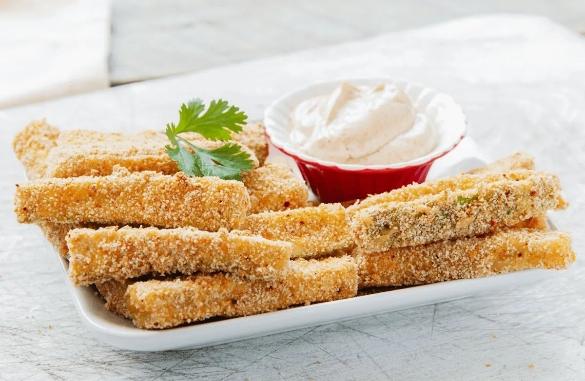Ofengebackene Zucchinisticks