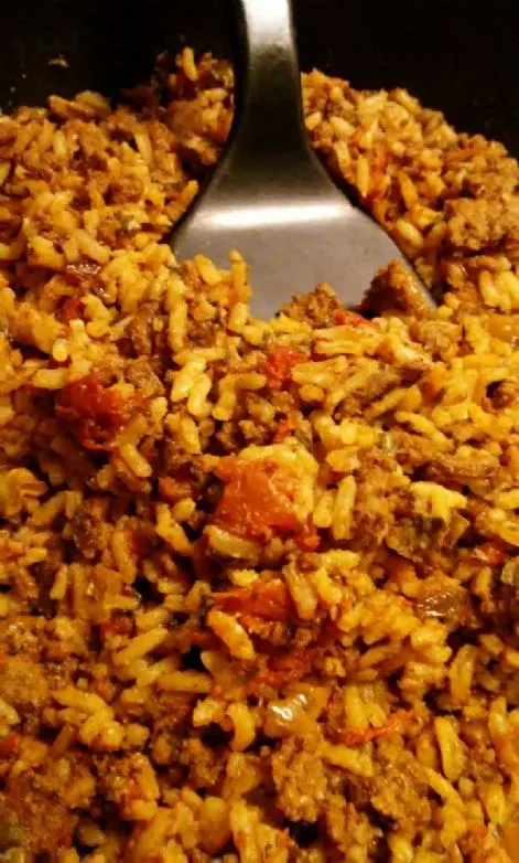 Mangia, Rindfleisch mit Tomaten Hash