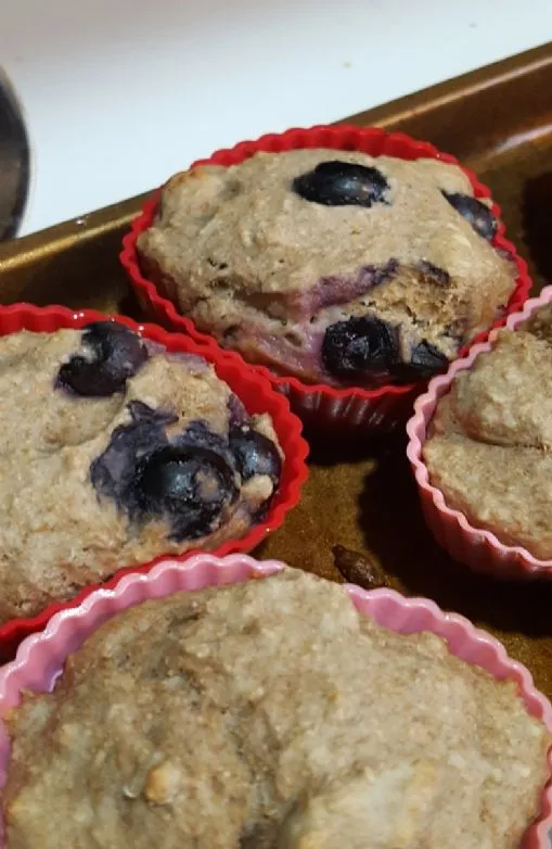 Blaubeer-Bananen-Muffins