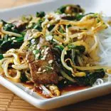 Koreanisches Rindfleisch Stir-Fry