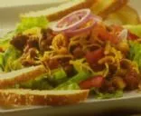 Gesunder Cheeseburger-Salat