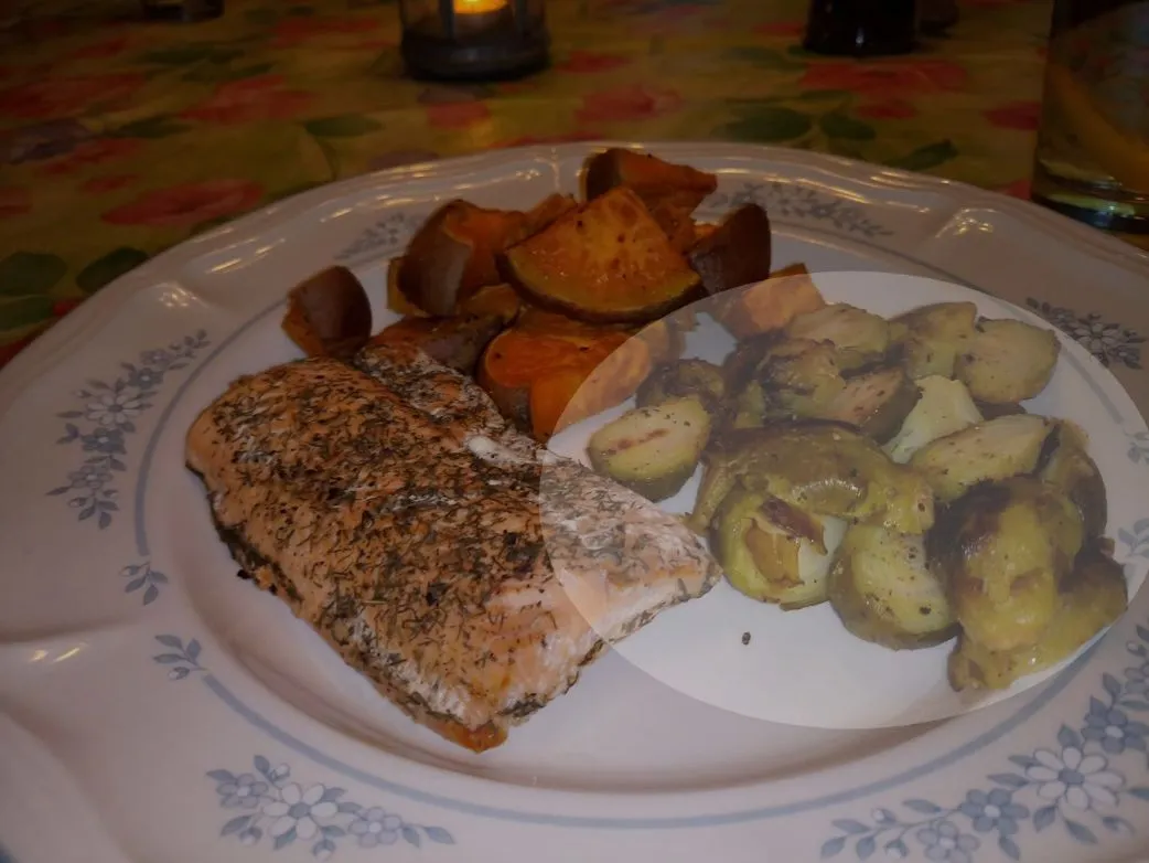 Geröstete Rosenkohl mit Knoblauch und Zitrone