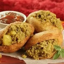 Vetkoek (übersetzt 'Fettkuchen')