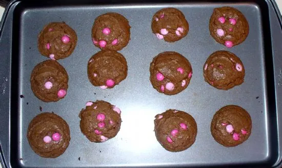 Glutenfreie Schokoladen-Schokoladen-M&M-Kekse